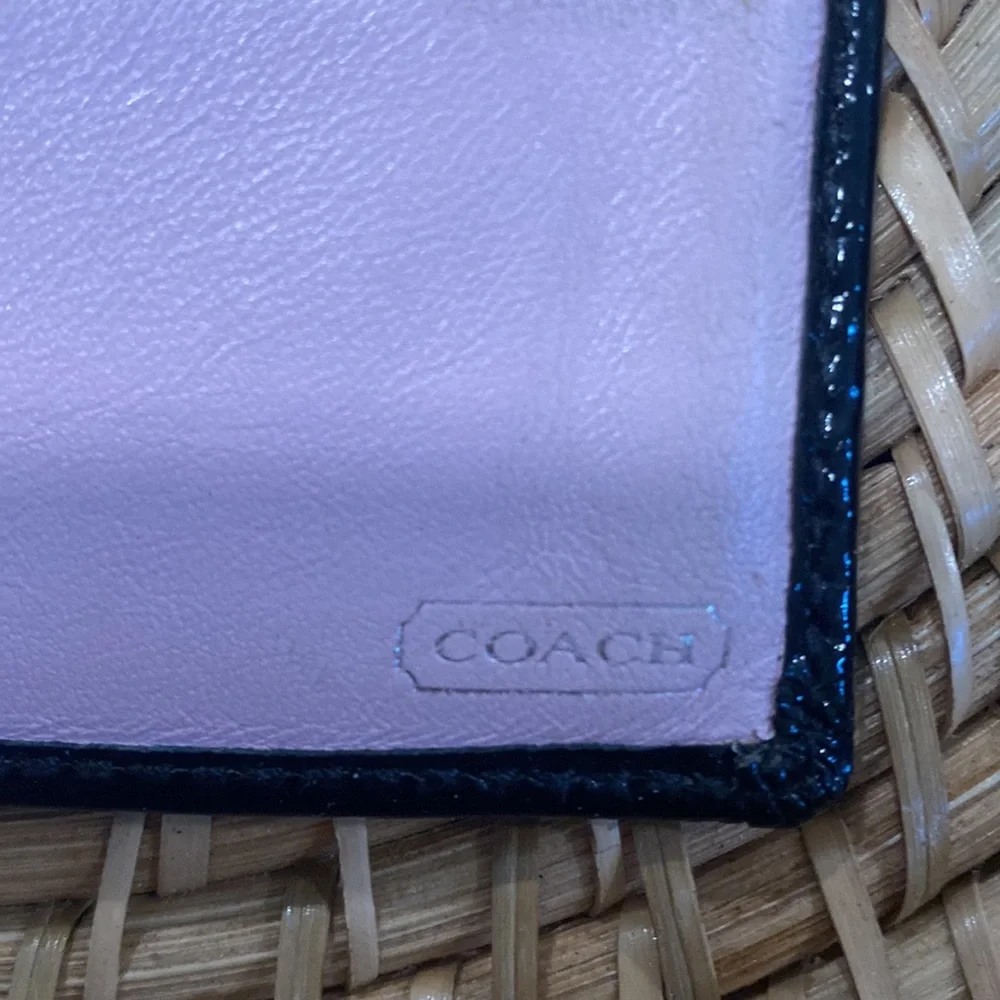 Black and Grey Coach Wallet - Picture 8 of 8